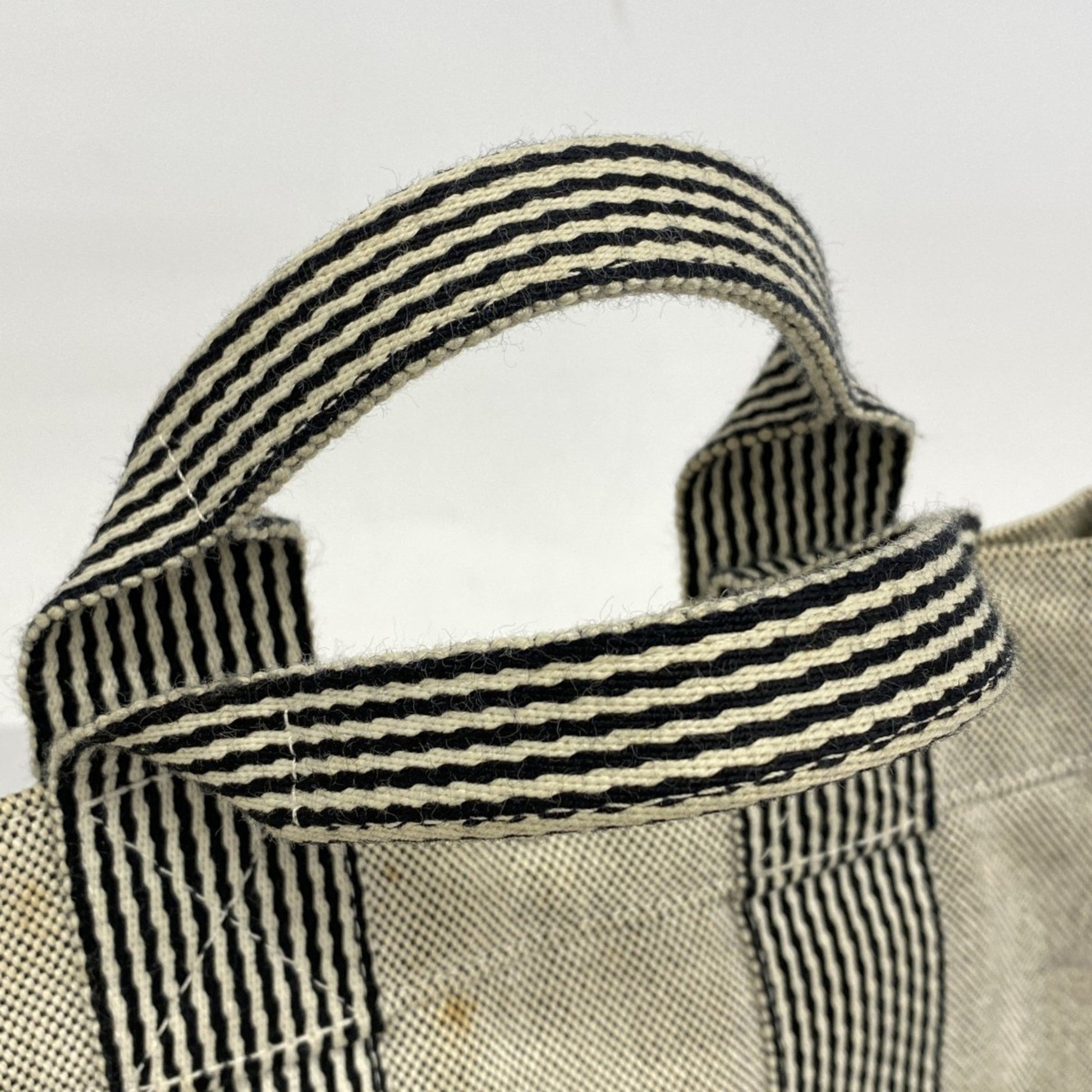 Hermès Fourre tout, Grey, Canvas, tote