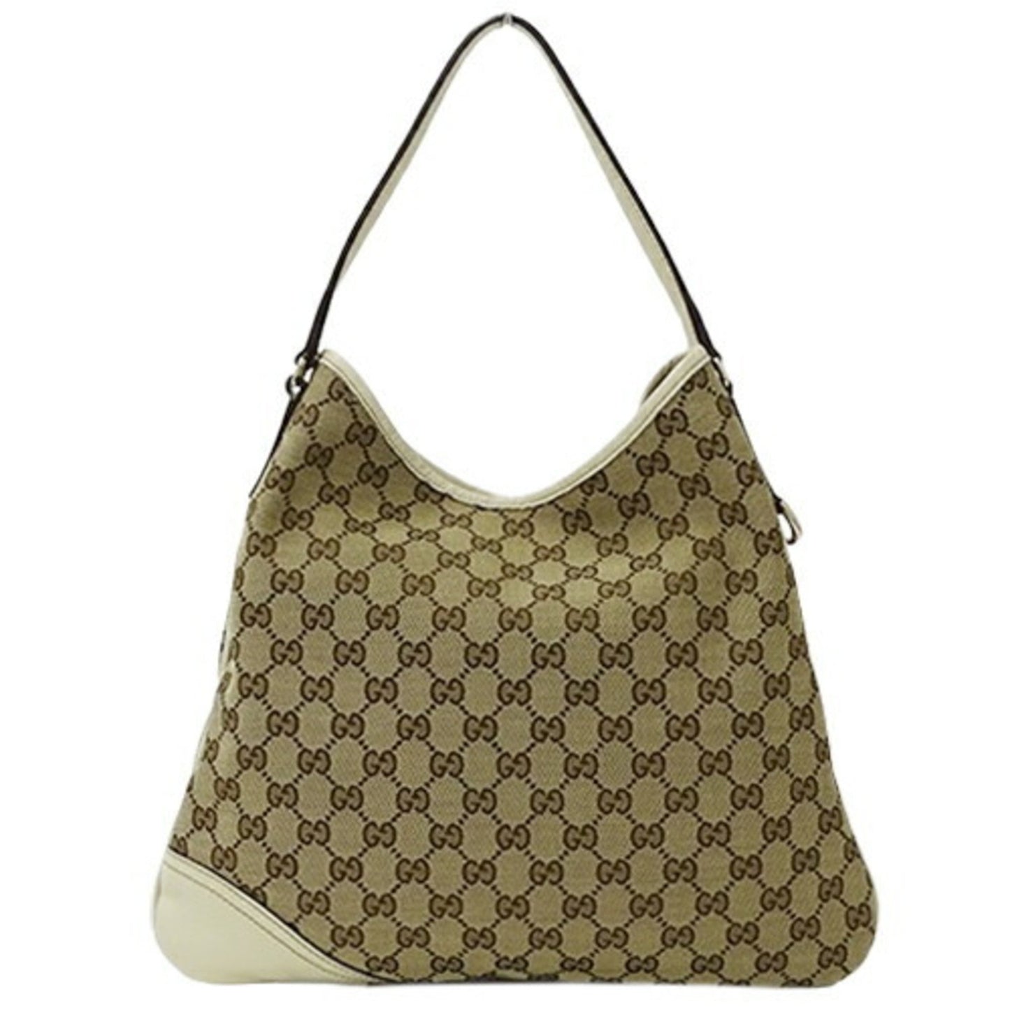 Gucci, Beige, Canvas, tote