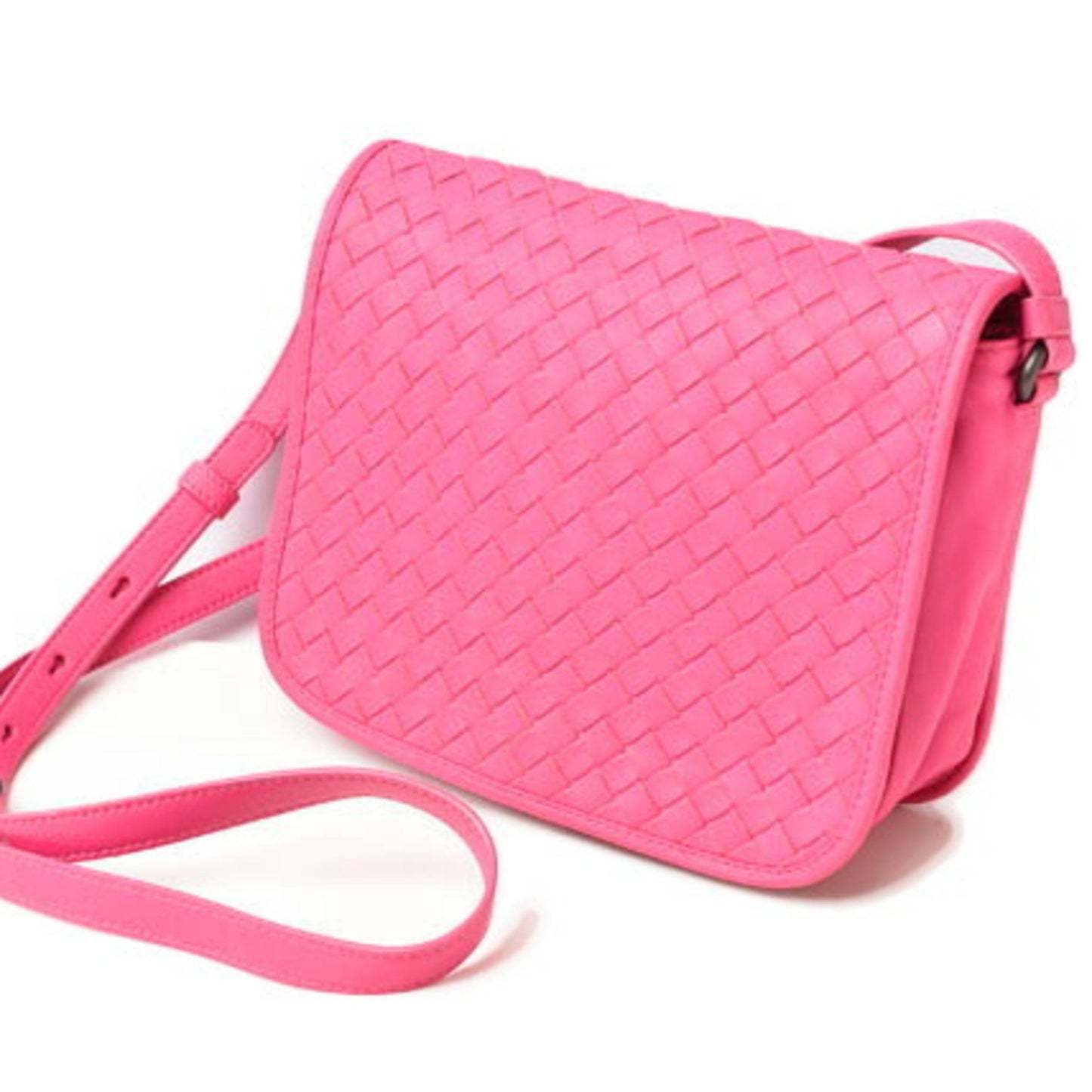 Bottega Veneta Intrecciato, Pink, Leather, shoulder