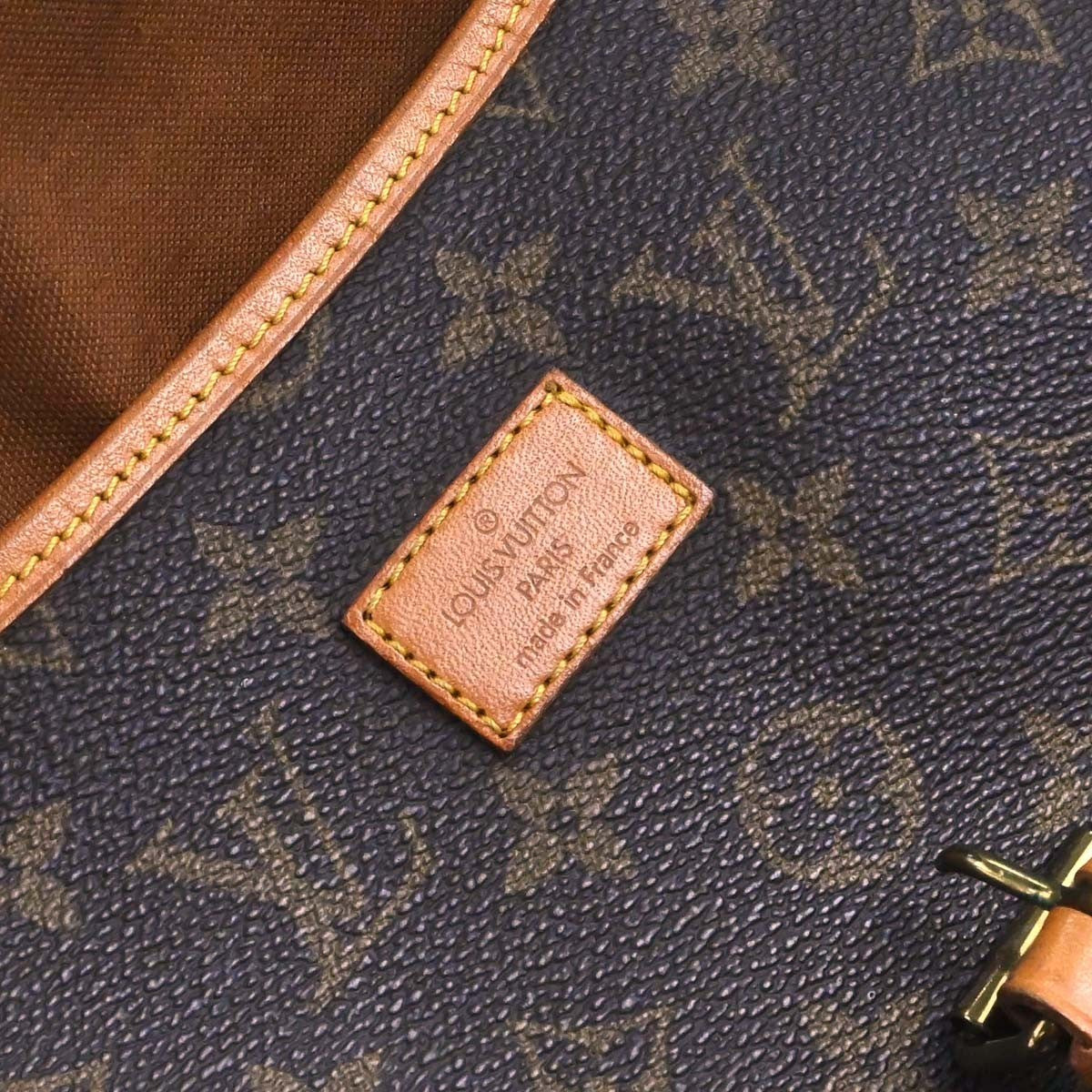 Louis Vuitton Saumur Monogram Canvas, Brown, Canvas, Shoulder Bag