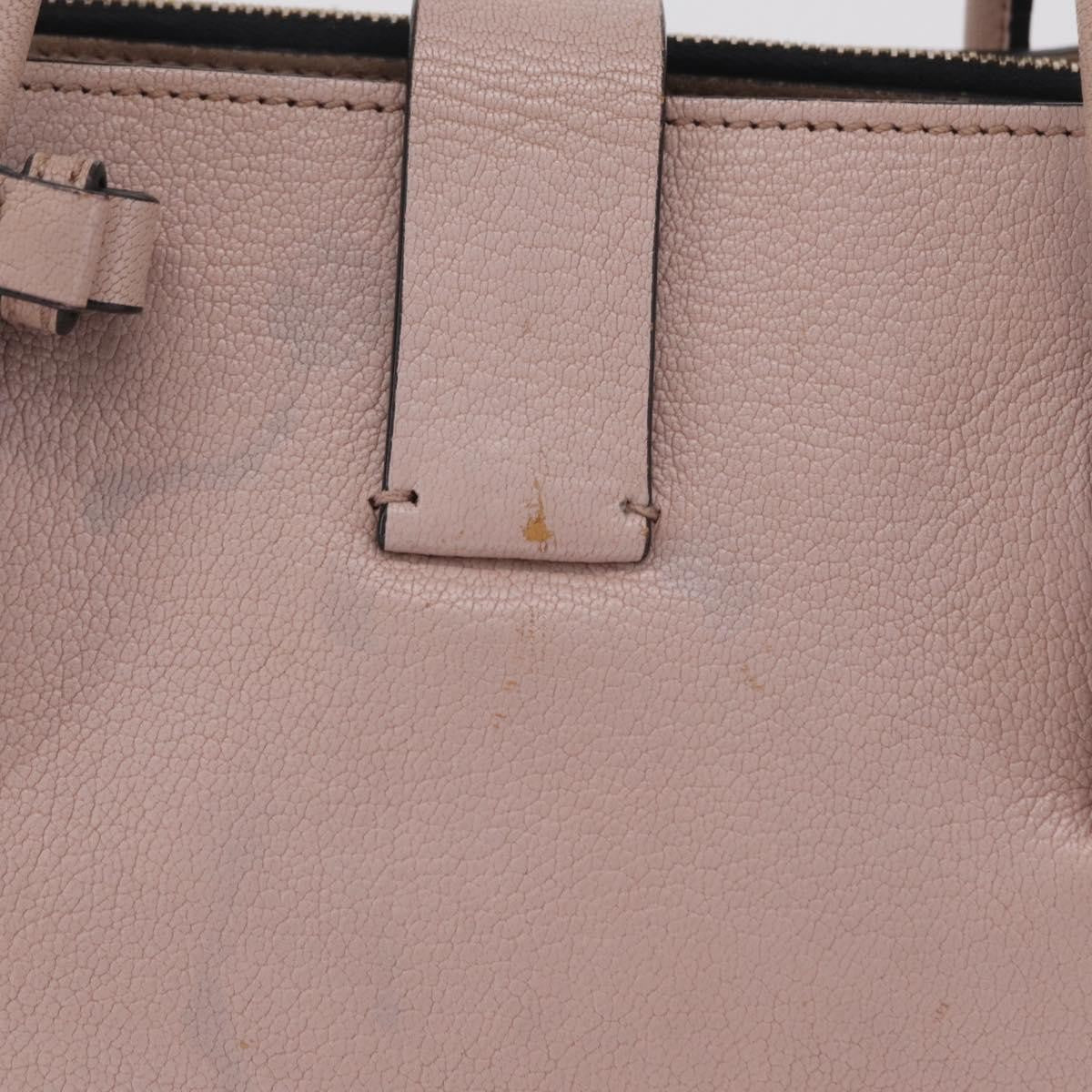 Miu Miu Madras Convertible Compartment Leather, Beige, Leather, Tote Bag