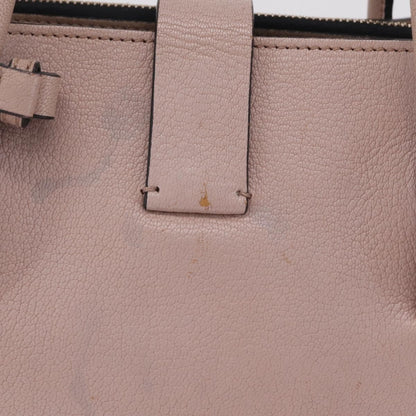 Miu Miu Madras Convertible Compartment Leather, Beige, Leather, Tote Bag