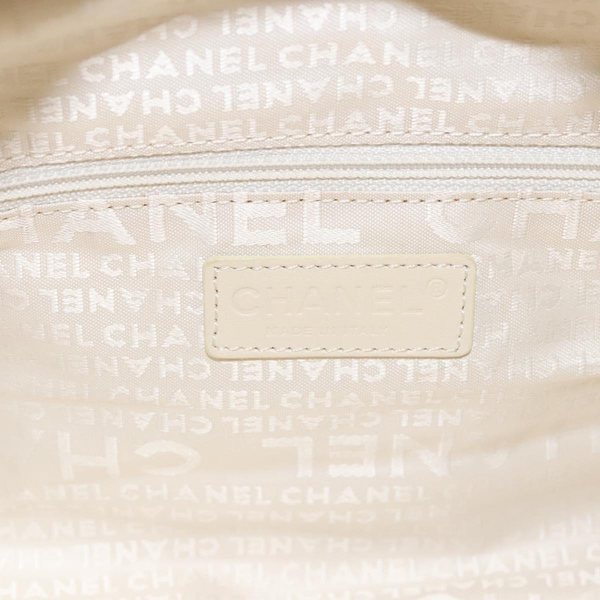 Chanel Bowling Bag, Beige, Canvas, handbag