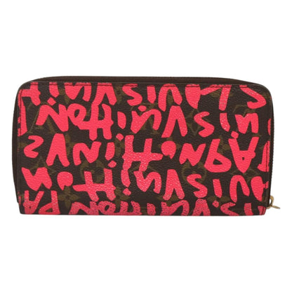 Louis Vuitton Zippy wallet, Pink, Canvas, wallet