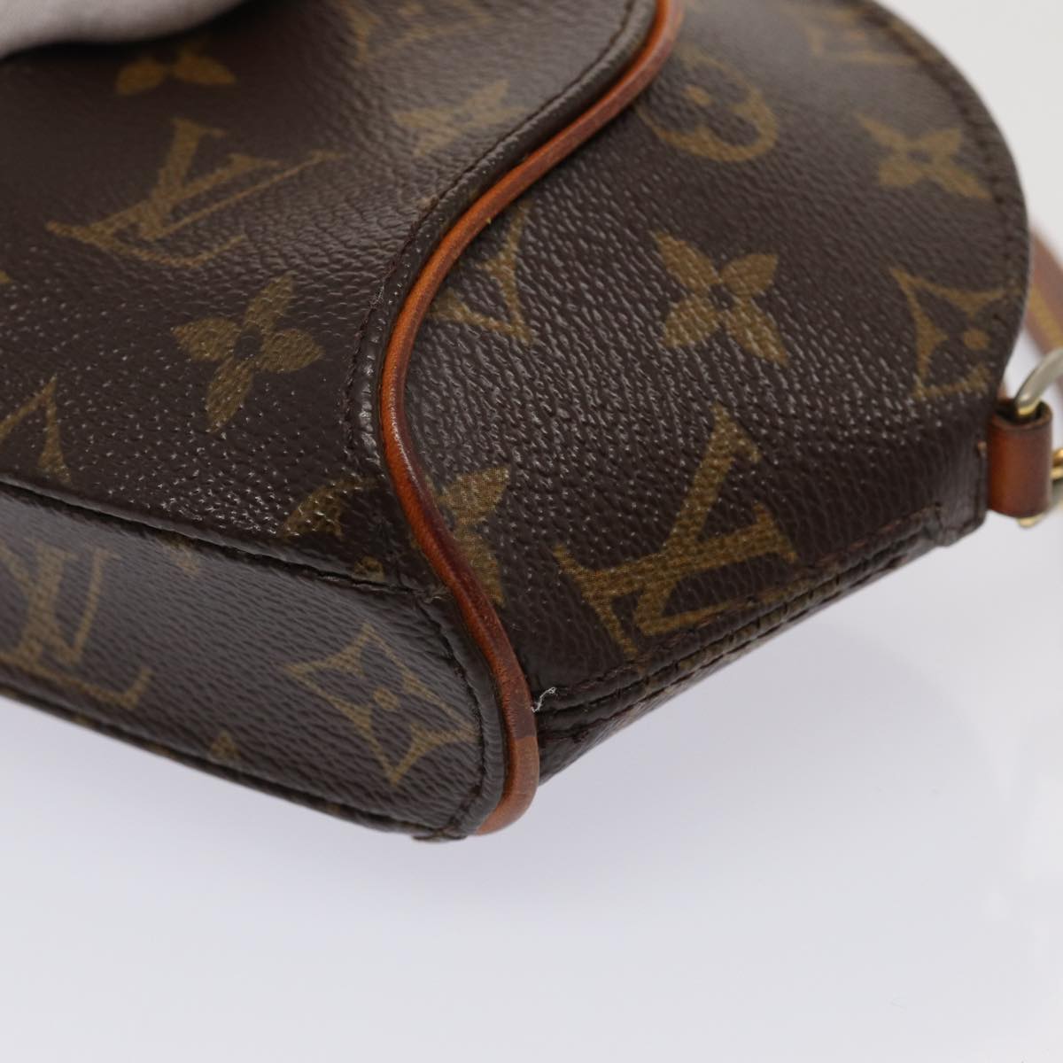 Louis Vuitton Ellipse, Brown, Canvas, clutch