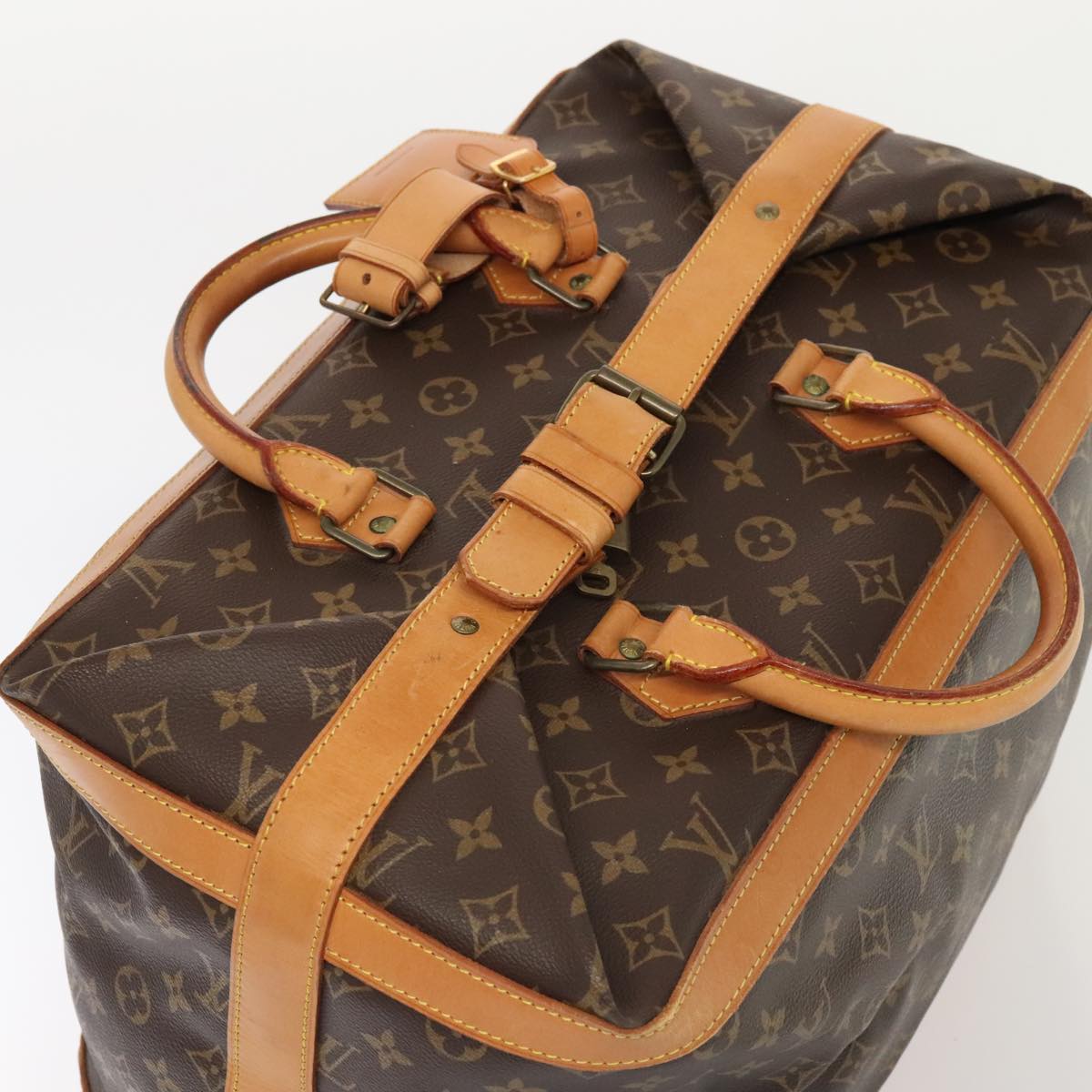 Louis Vuitton Cruiser, Brown, Canvas, travel