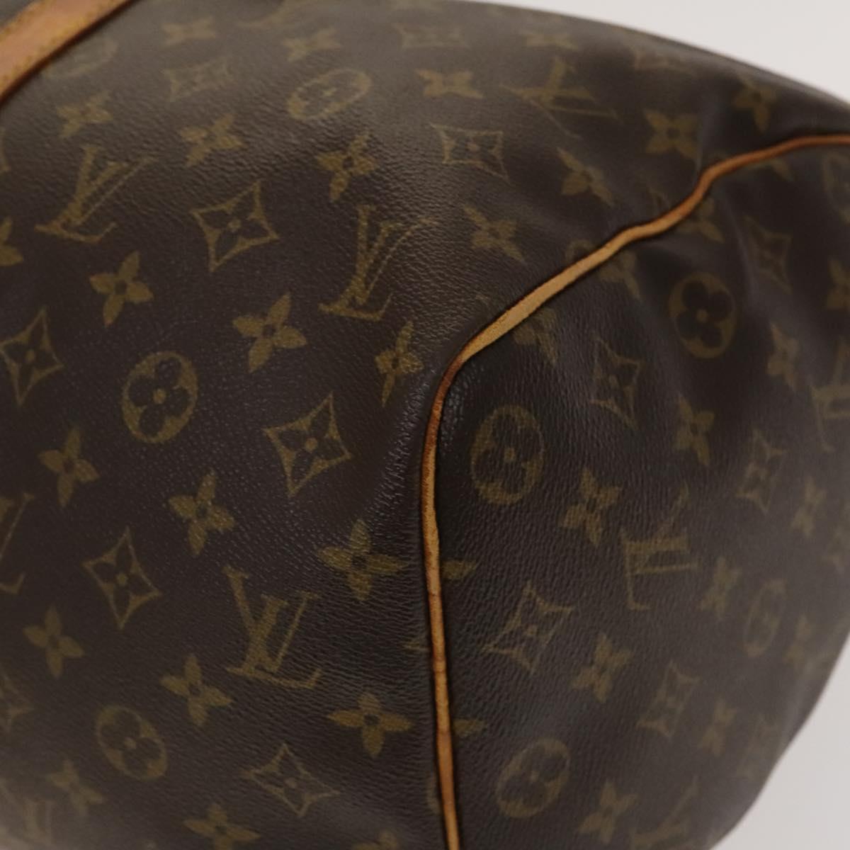 Louis Vuitton Keepall 45, Brown, Canvas, travel