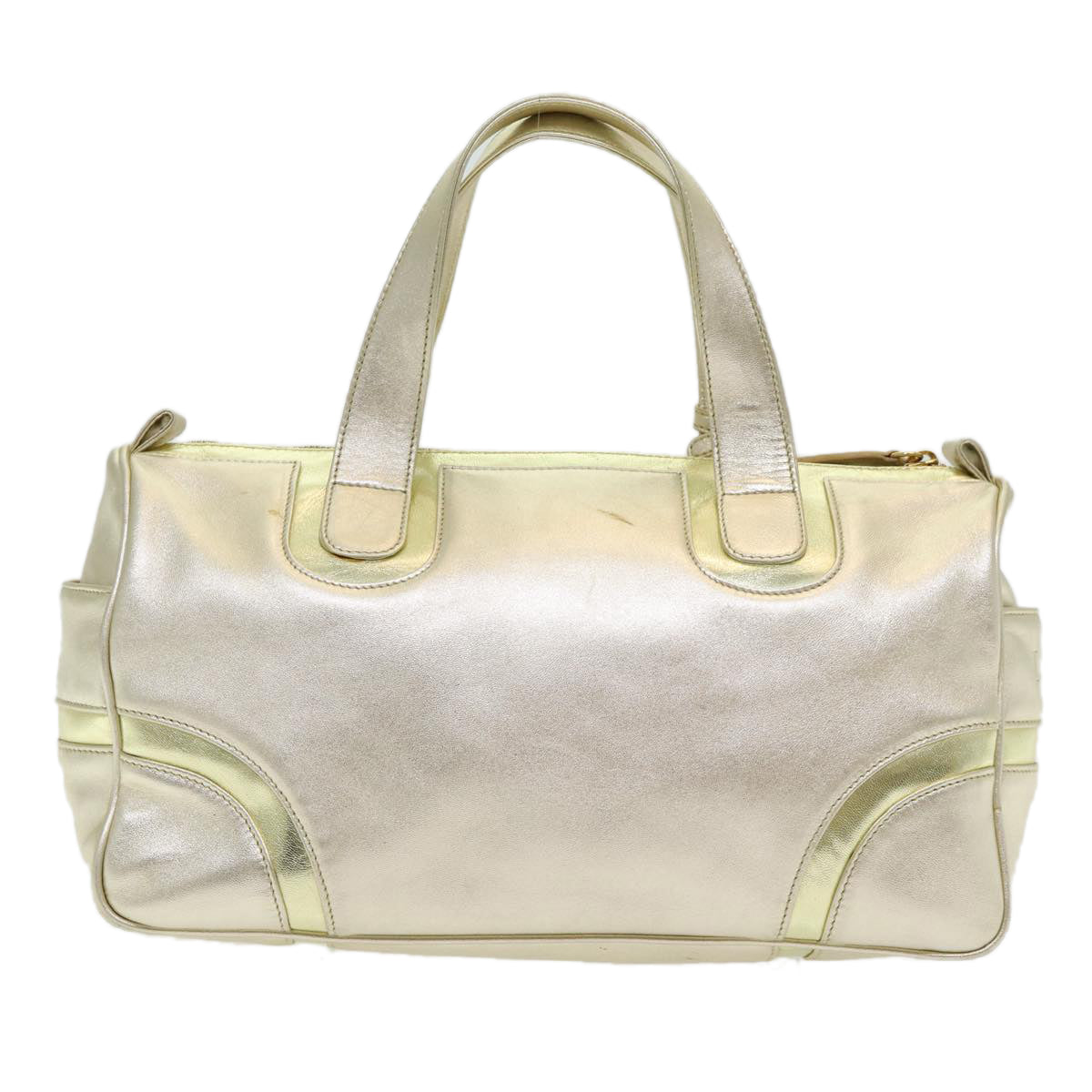 Loewe --, Gold, Leather, handbag