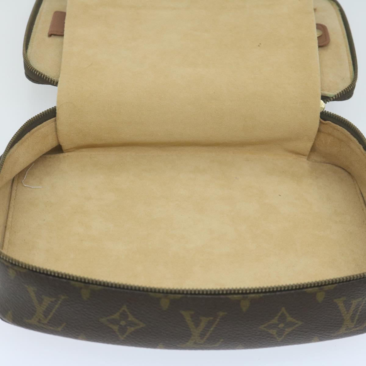 Louis Vuitton Monte Carlo, Brown, Canvas, clutch