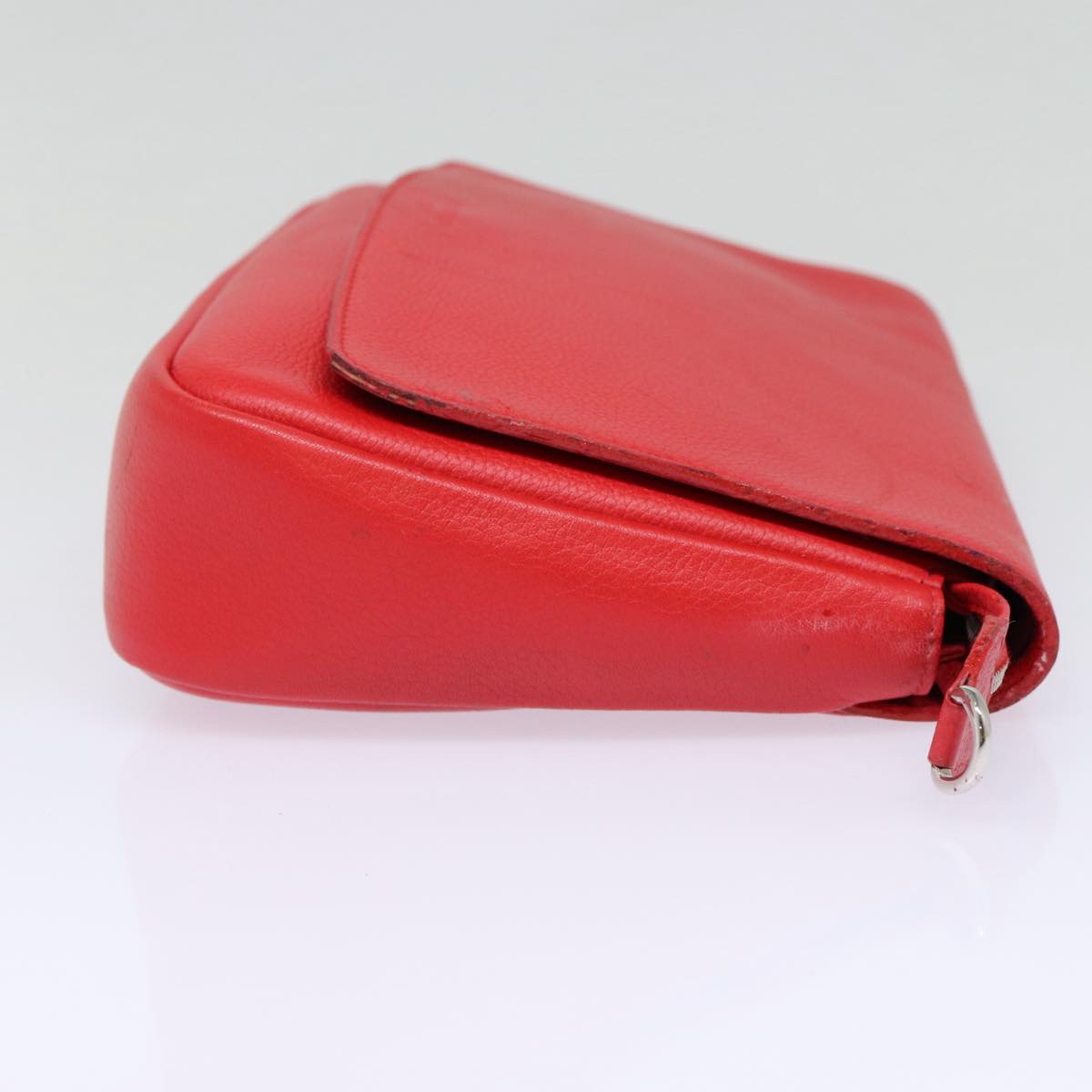 Louis Vuitton Parnassea, Red, Leather, clutch