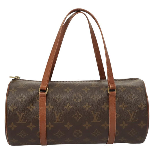 Louis Vuitton Papillon Handbag Monogram Canvas, BROWN, CANVAS, Handbag