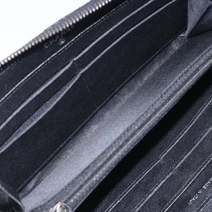 Chanel Cc, Black, Leather, wallet