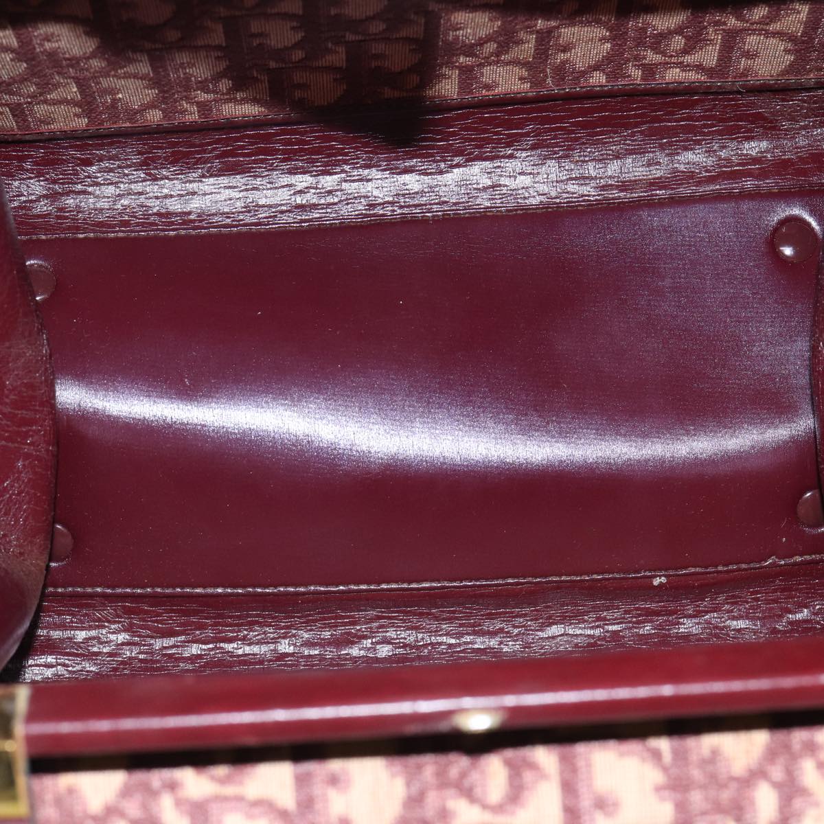 Dior Trotter, Red, Canvas, handbag