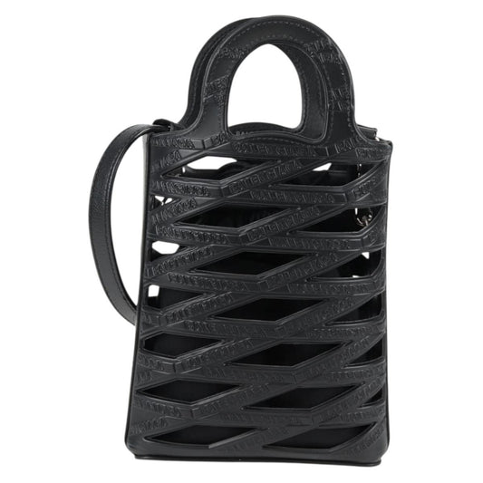 Balenciaga, Black, Leather, handbag