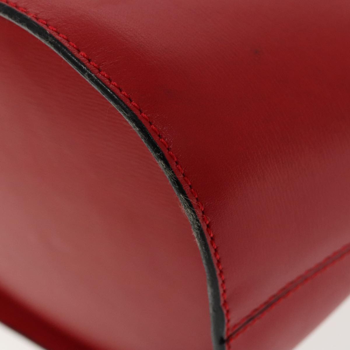 Céline Logo du cercle, Red, Leather, shoulder