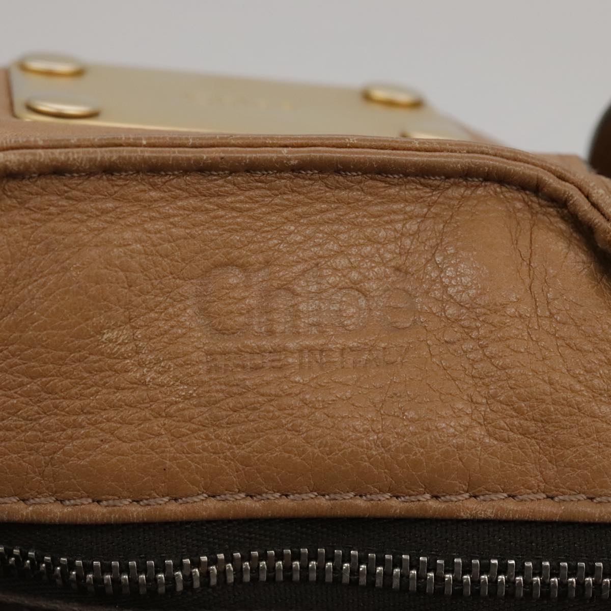 Chloé Paddington, Brown, Leather, handbag