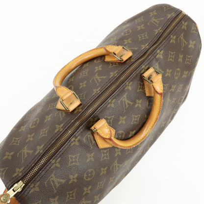 Louis Vuitton Speedy Monogram Canvas, Brown, Canvas, Handbag