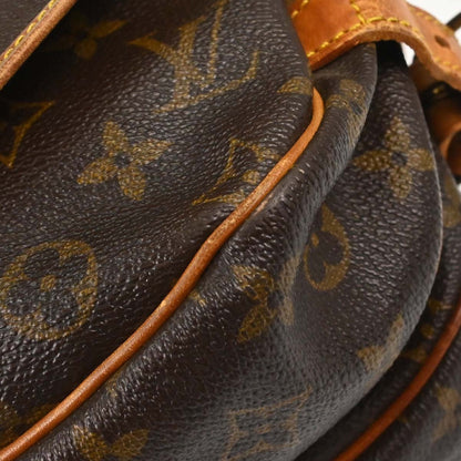 Louis Vuitton Saumur Monogram Canvas, Brown, Canvas, Shoulder Bag
