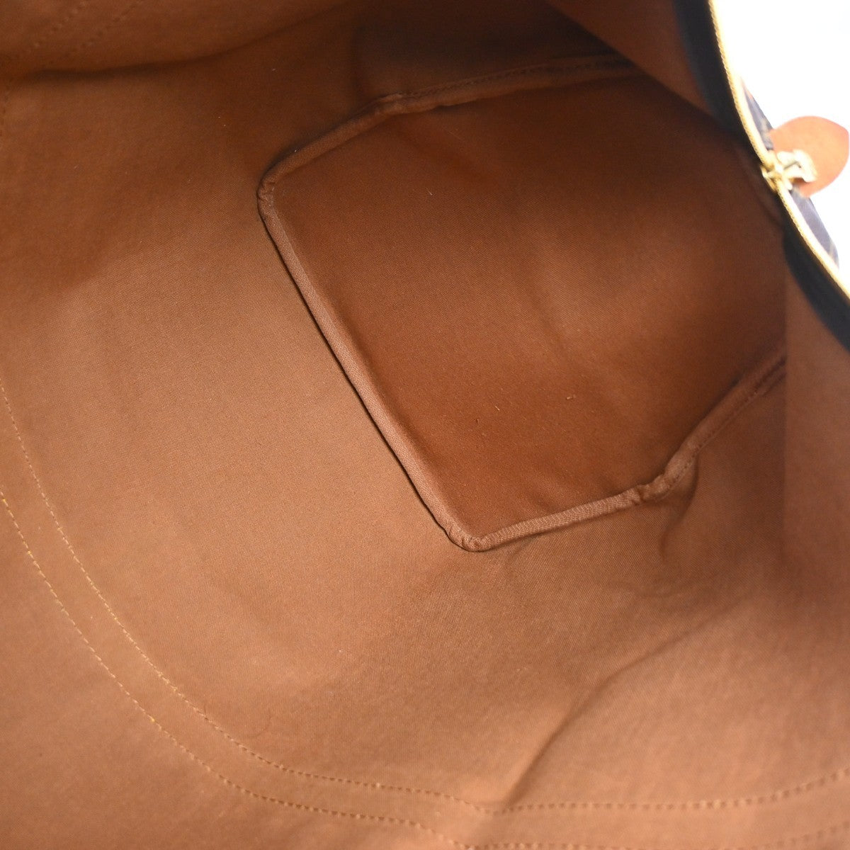 Louis Vuitton Keepall Monogram, Brown, Canvas, Travel Bag