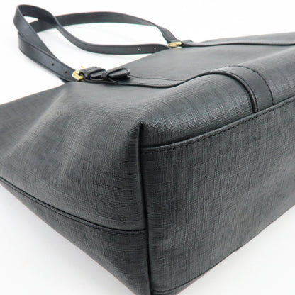 Fendi Superstar Zucchino Coated Canvas, Black, Canvas, Tote Bag
