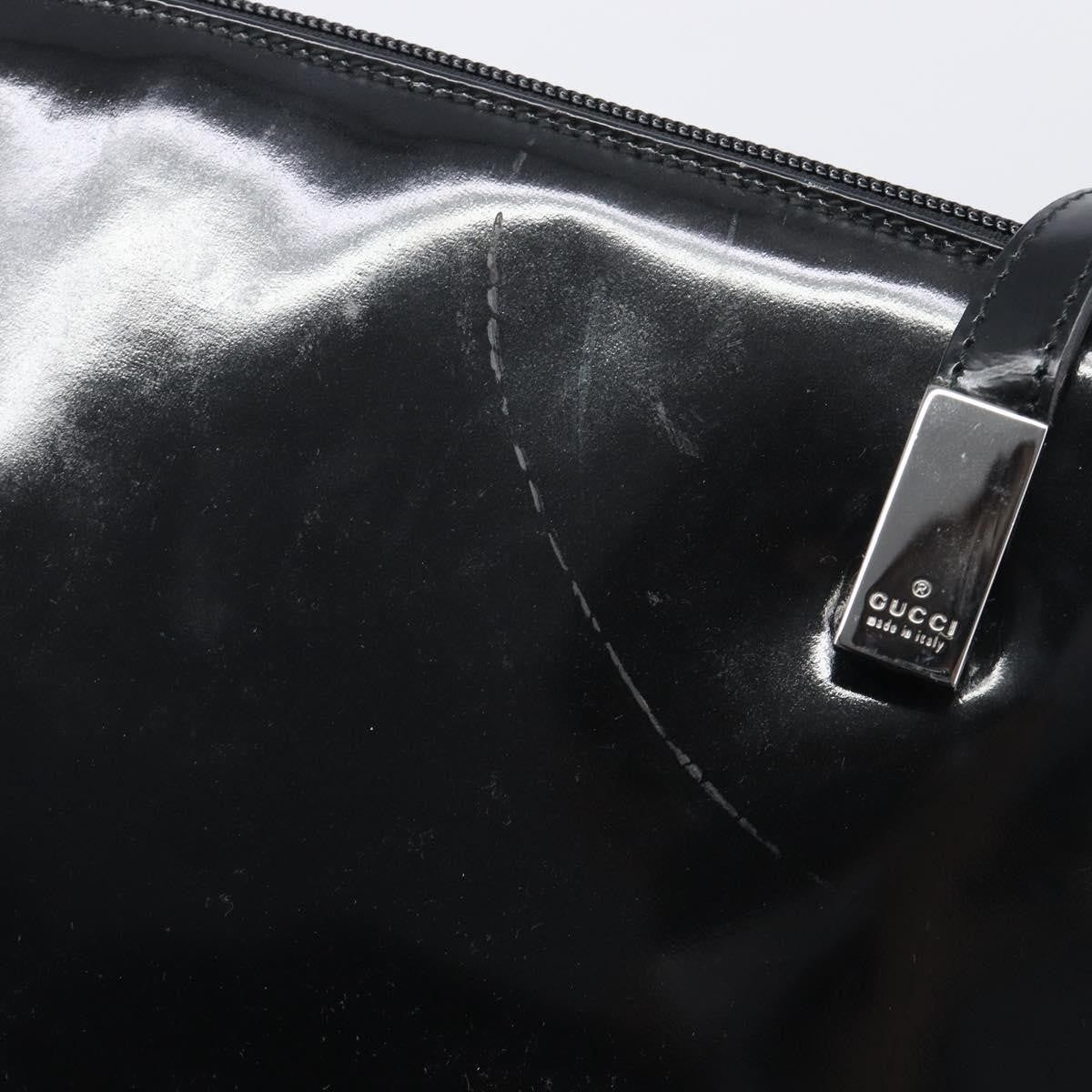 Gucci Shoulder Patent leather, Black, Patent Leather, Shoulder Bag