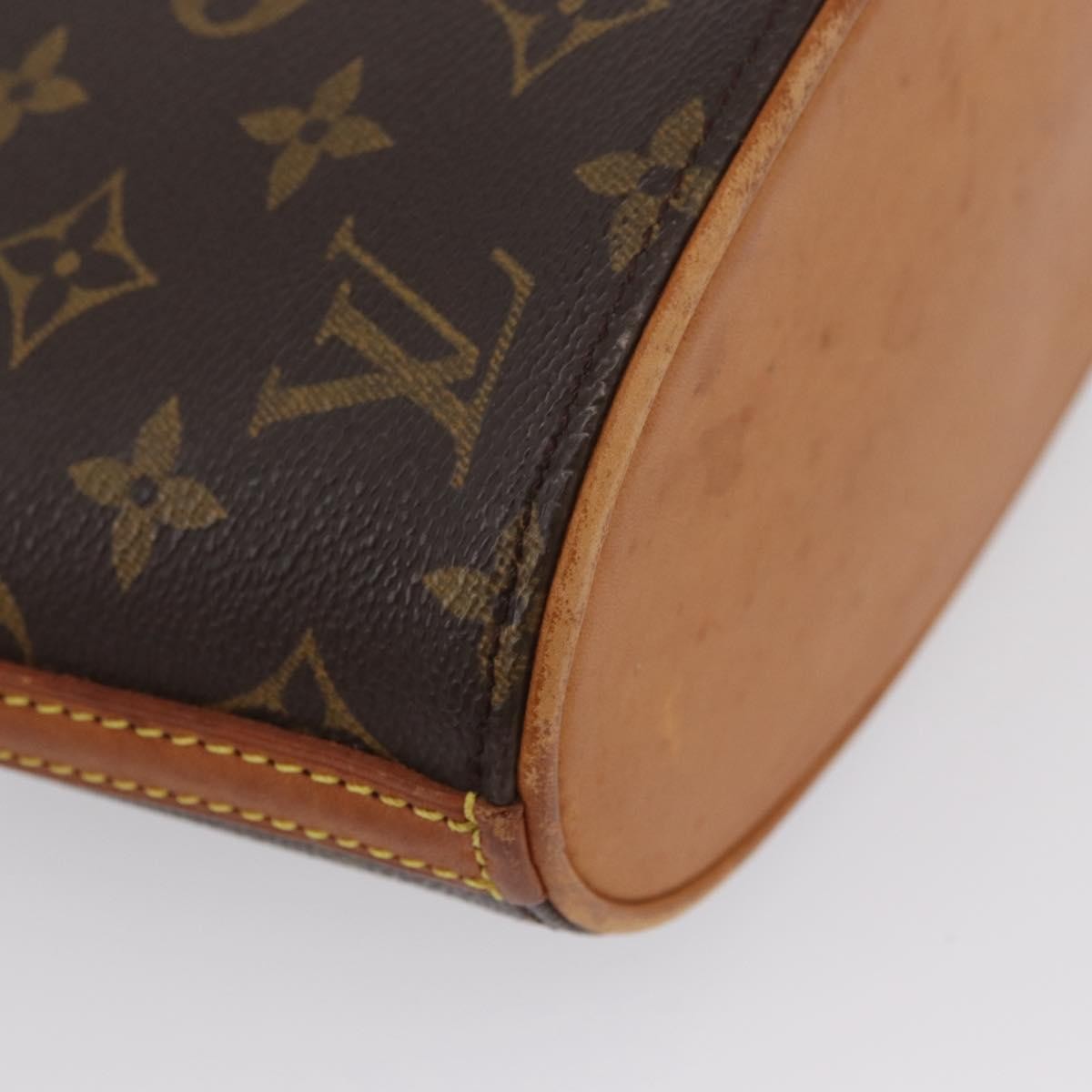 Louis Vuitton Drouot Monogram Canvas, Brown, Canvas, Shoulder Bag