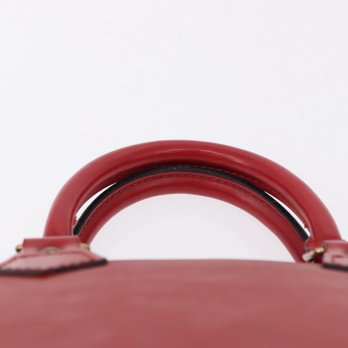 Louis Vuitton Vintage Alma Epi Leather, Red, Leather, Handbag