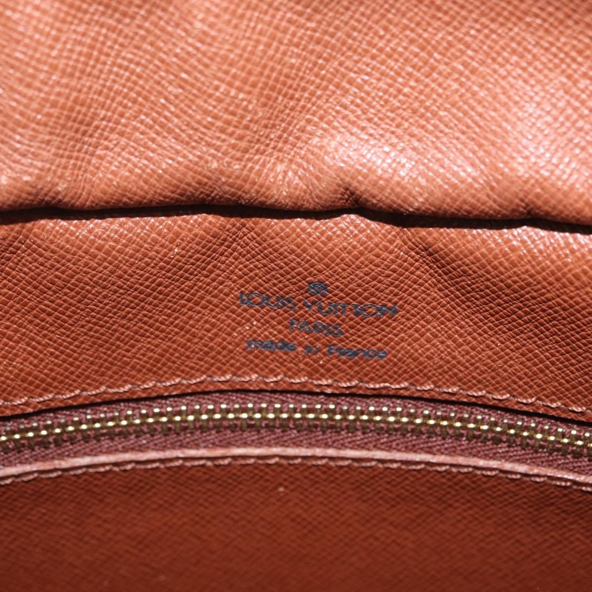 Louis Vuitton Boulogne Monogram Canvas, Brown, Canvas, Handbag