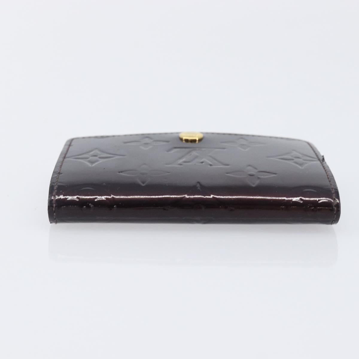 Louis Vuitton Elise Monogram Vernis, Burgundy, Patent Leather, Wallet