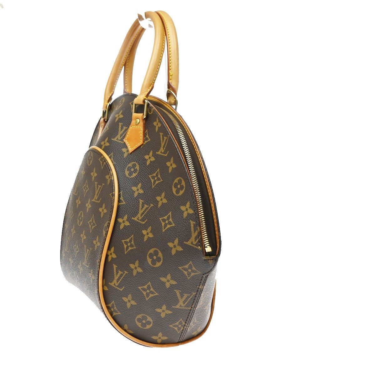Louis Vuitton Ellipse Monogram, Brown, Leather, Handbag