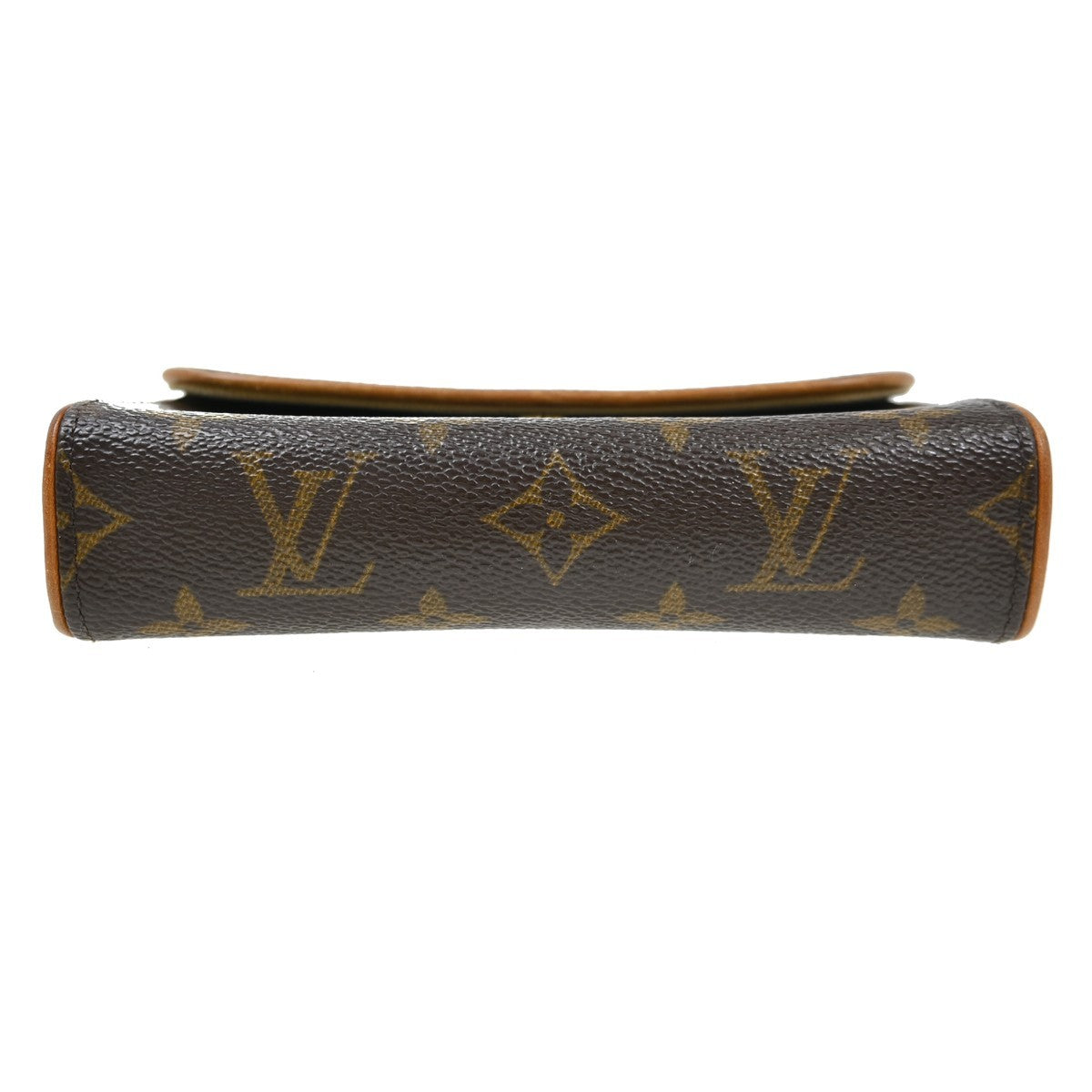 Louis Vuitton Florentine Waist Monogram Canvas, Brown, Canvas, Clutch