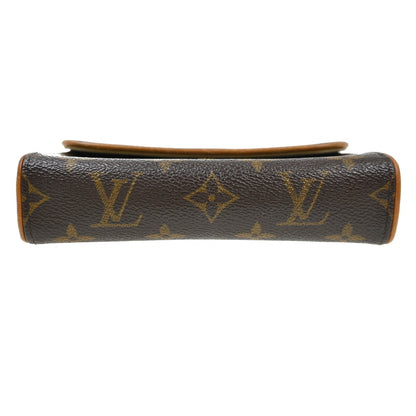 Louis Vuitton Florentine Waist Monogram Canvas, Brown, Canvas, Clutch