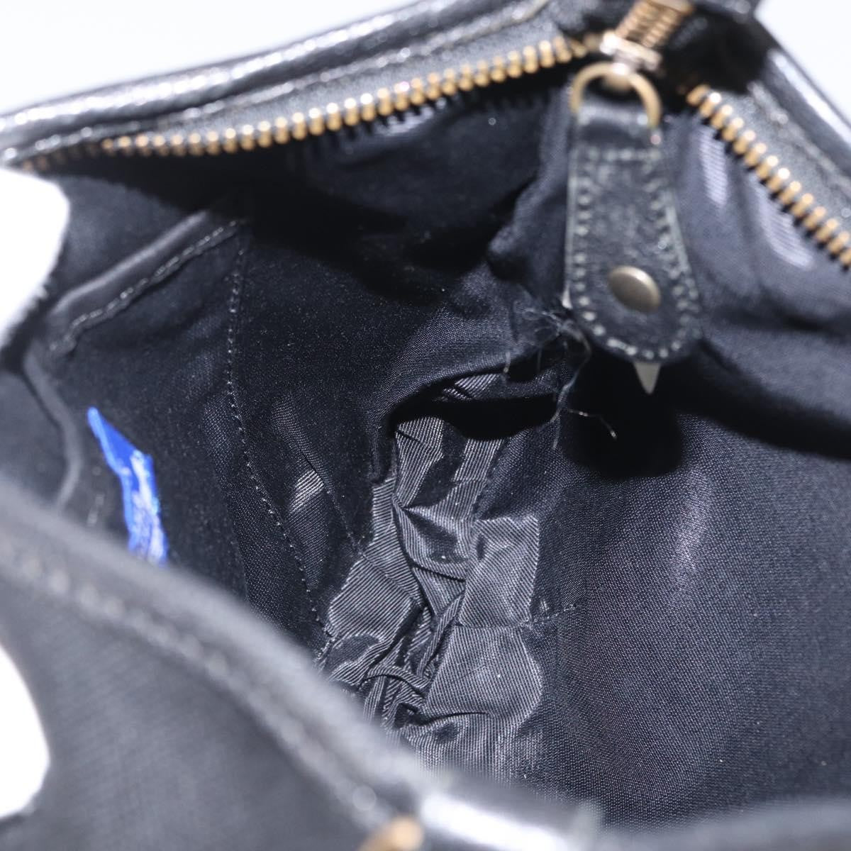 Burberry Blue Label Canvas, Black, Canvas, Shoulder Bag