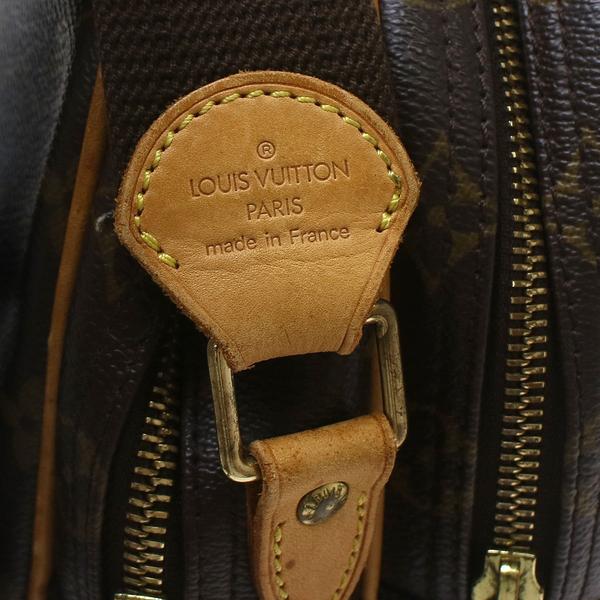 Louis Vuitton Reporter Monogram, Brown, Canvas, Shoulder Bag