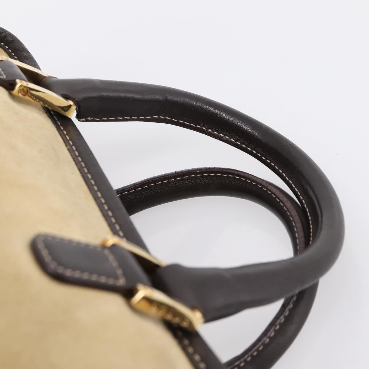 Loewe Amazona Suede, Beige, Suede, Handbag