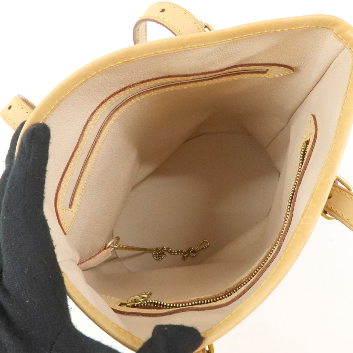 Louis Vuitton Petit Bucket Monogram Canvas, Brown, Canvas, Handbag
