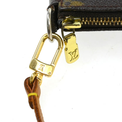 Louis Vuitton Pochette Accessoires Monogram Canvas, Brown, Canvas, Clutch