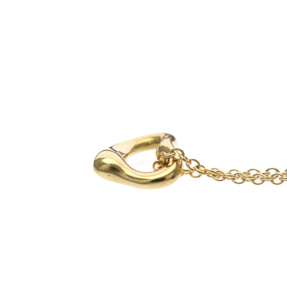 Tiffany & Co. Elsa Peretti Open Heart Pendant 18K Rose Gold, Pink, Pink Gold, Necklace