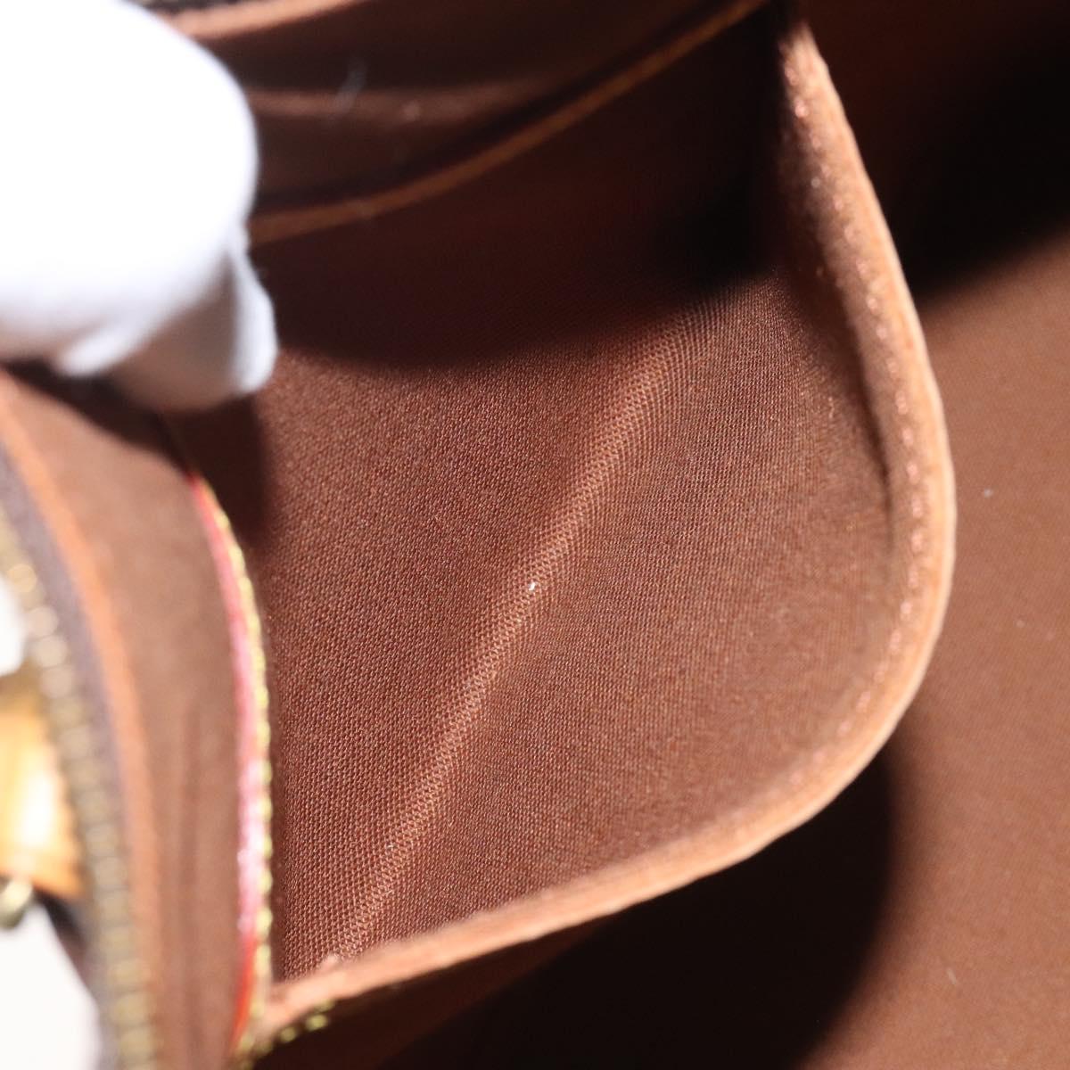 Louis Vuitton Alma, Brown, Canvas, handbag
