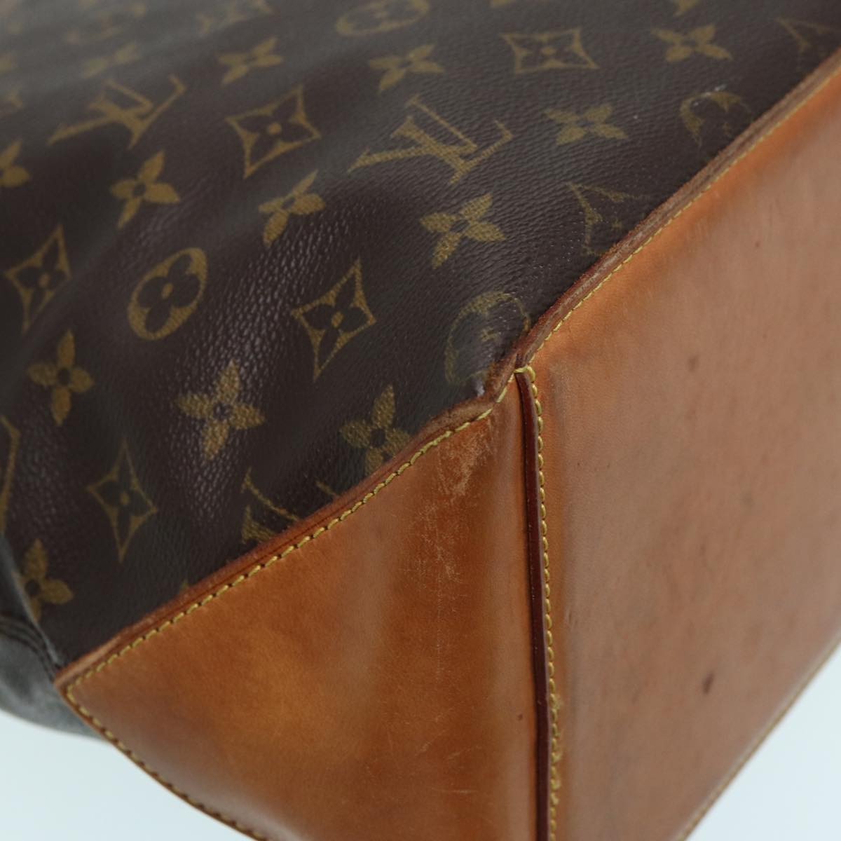 Louis Vuitton Mezzo, Brown, Canvas, tote