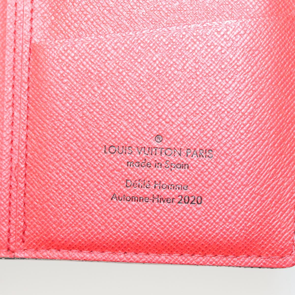 Louis Vuitton Brazza, Brown, Canvas, wallet