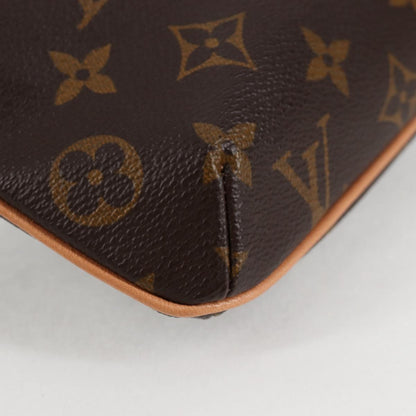Louis Vuitton Partition, Brown, Canvas, clutch