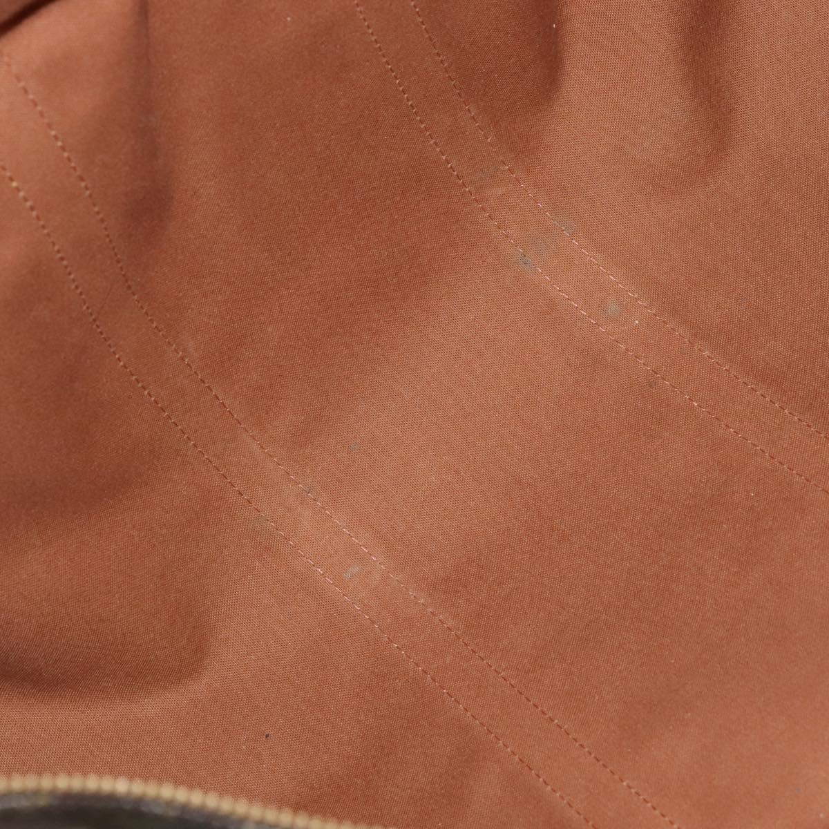 Louis Vuitton Keepall 50, Black, Canvas, travel