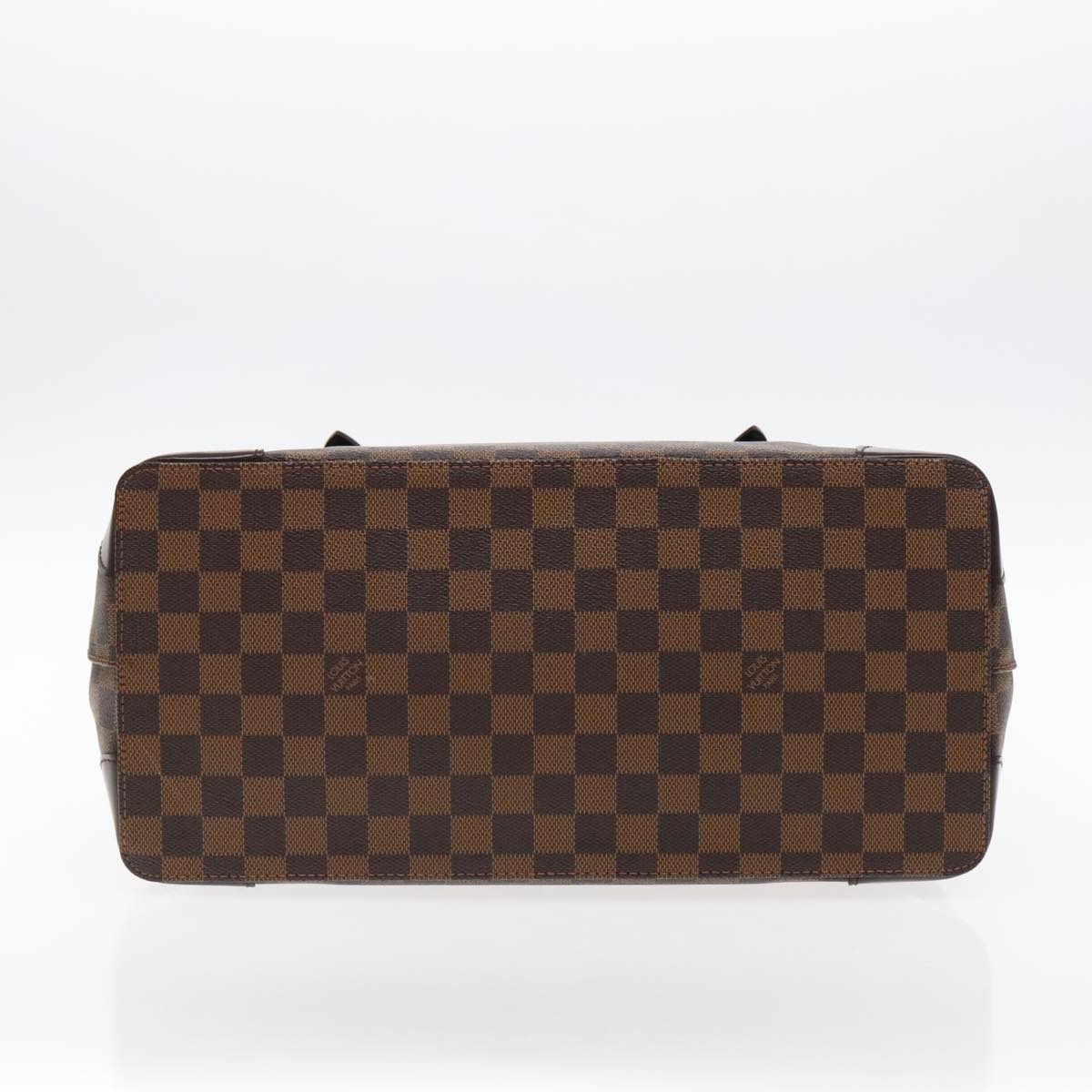 Louis Vuitton Hampstead, Brown, Canvas, tote