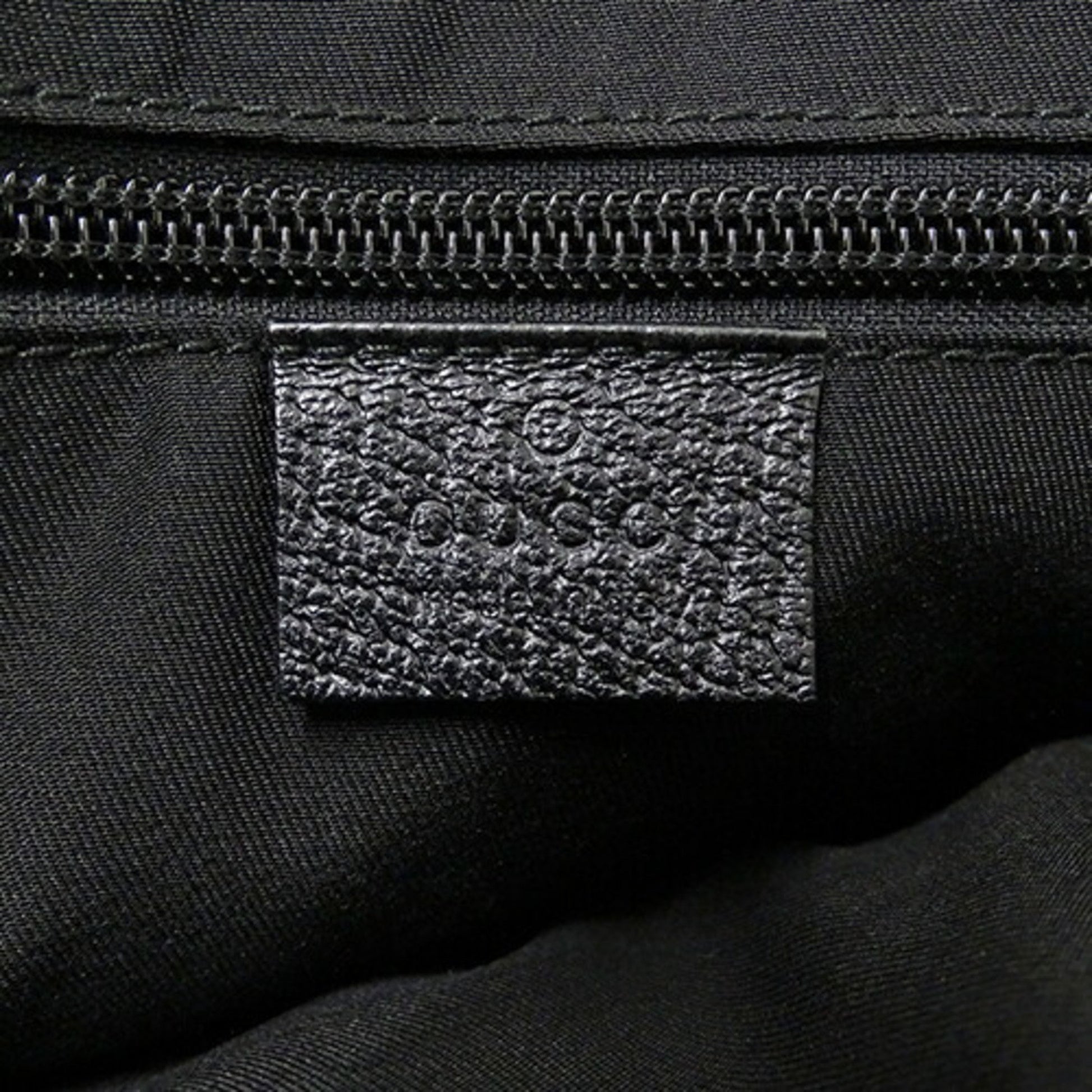 Gucci GG canvas, Black, Canvas, shoulder