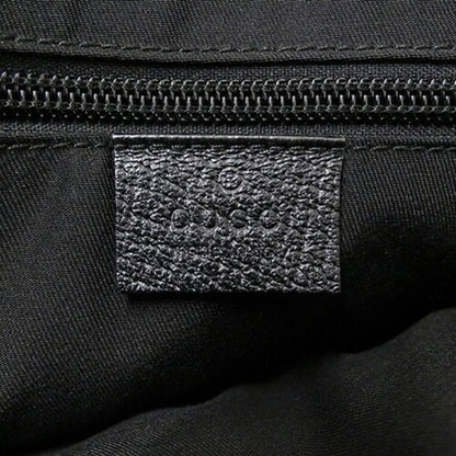 Gucci GG canvas, Black, Canvas, shoulder