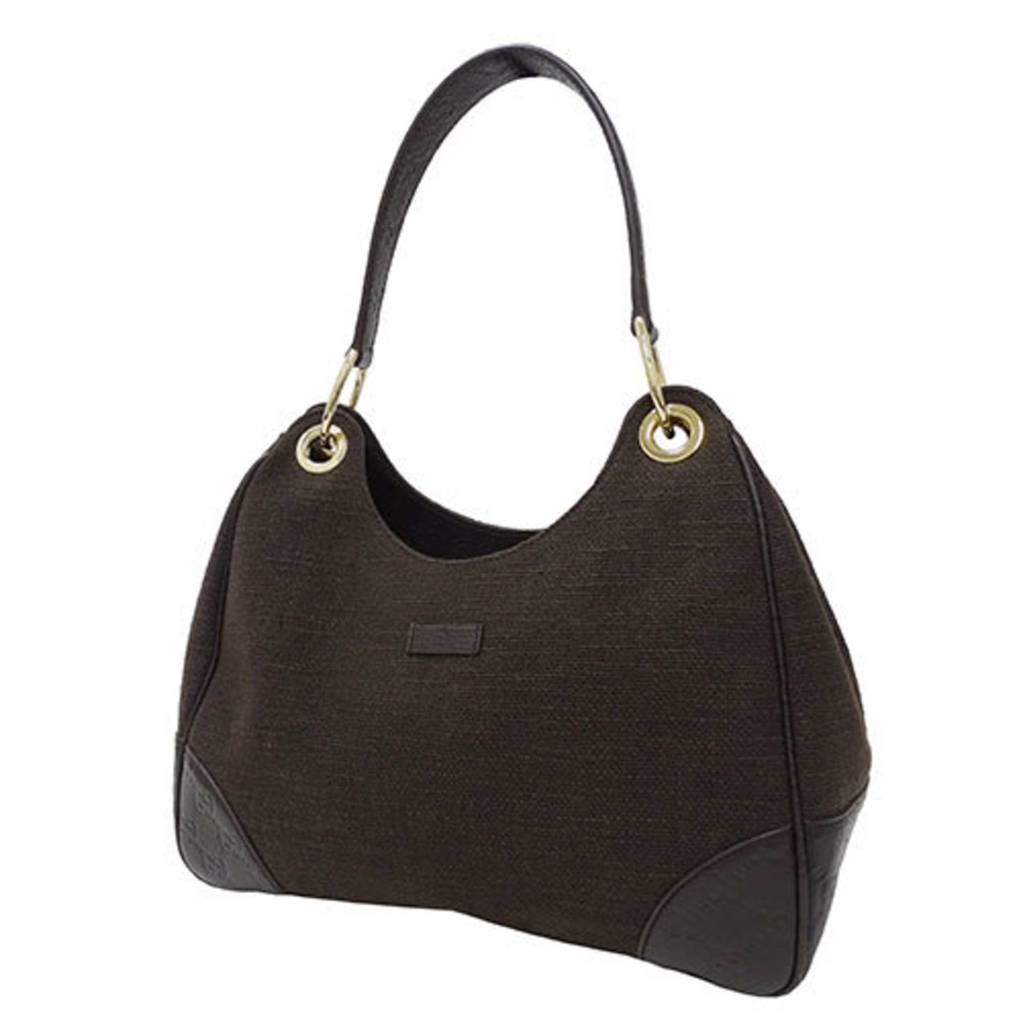 Gucci Shima line, Brown, Canvas, shoulder