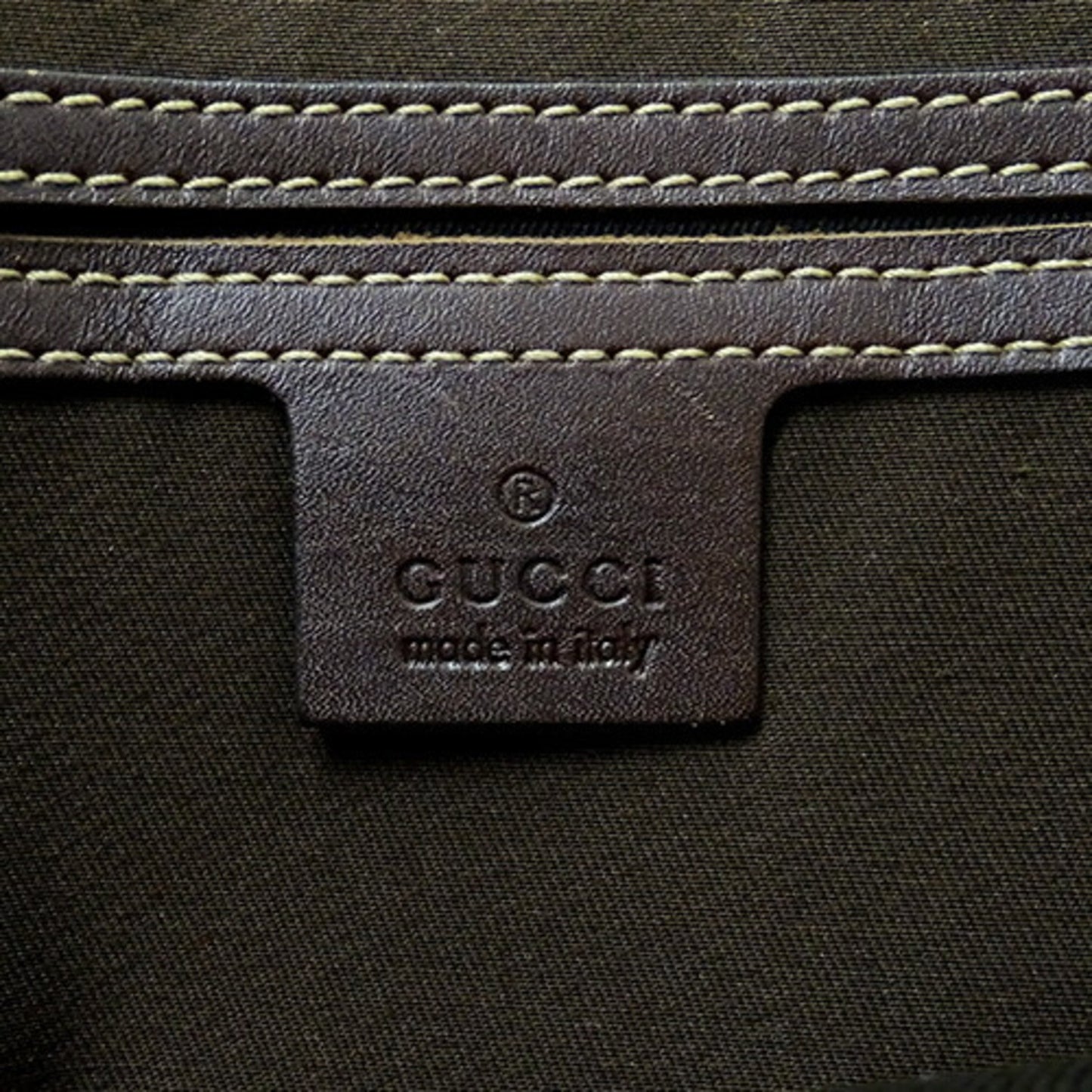 Gucci GG canvas, Beige, Canvas, shoulder