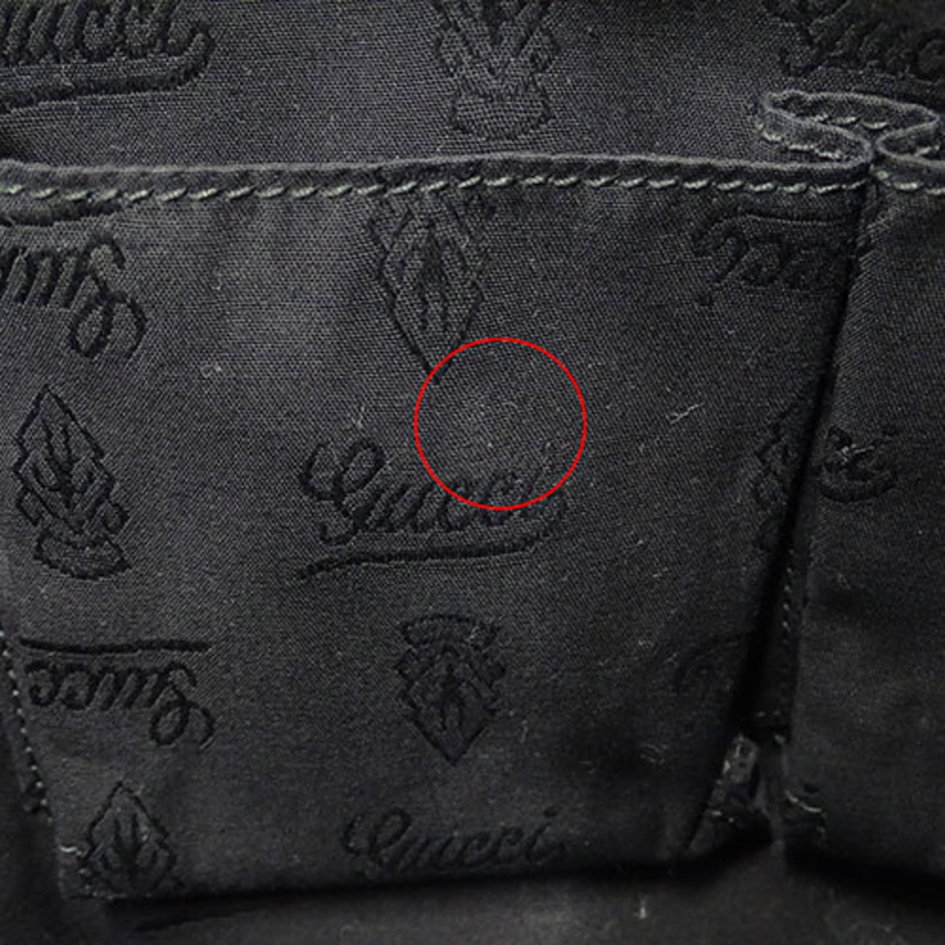 Gucci GG Imprimé, Black, Leather, tote