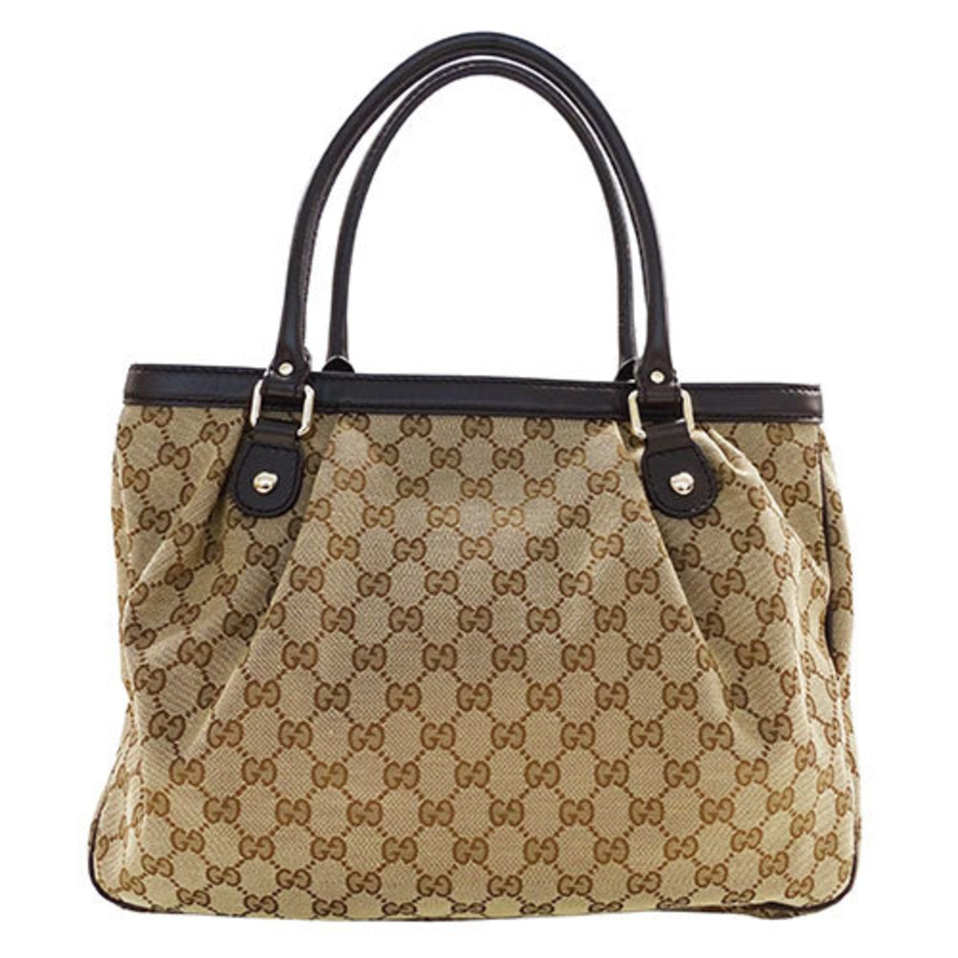 Gucci Sukey, Beige, Canvas, tote